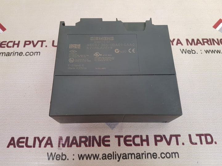 Siemens simatic s7 6es7 365-0ba01-0aa0 interface module