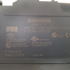 Siemens simatic s7 6es7 365-0ba01-0aa0 interface module