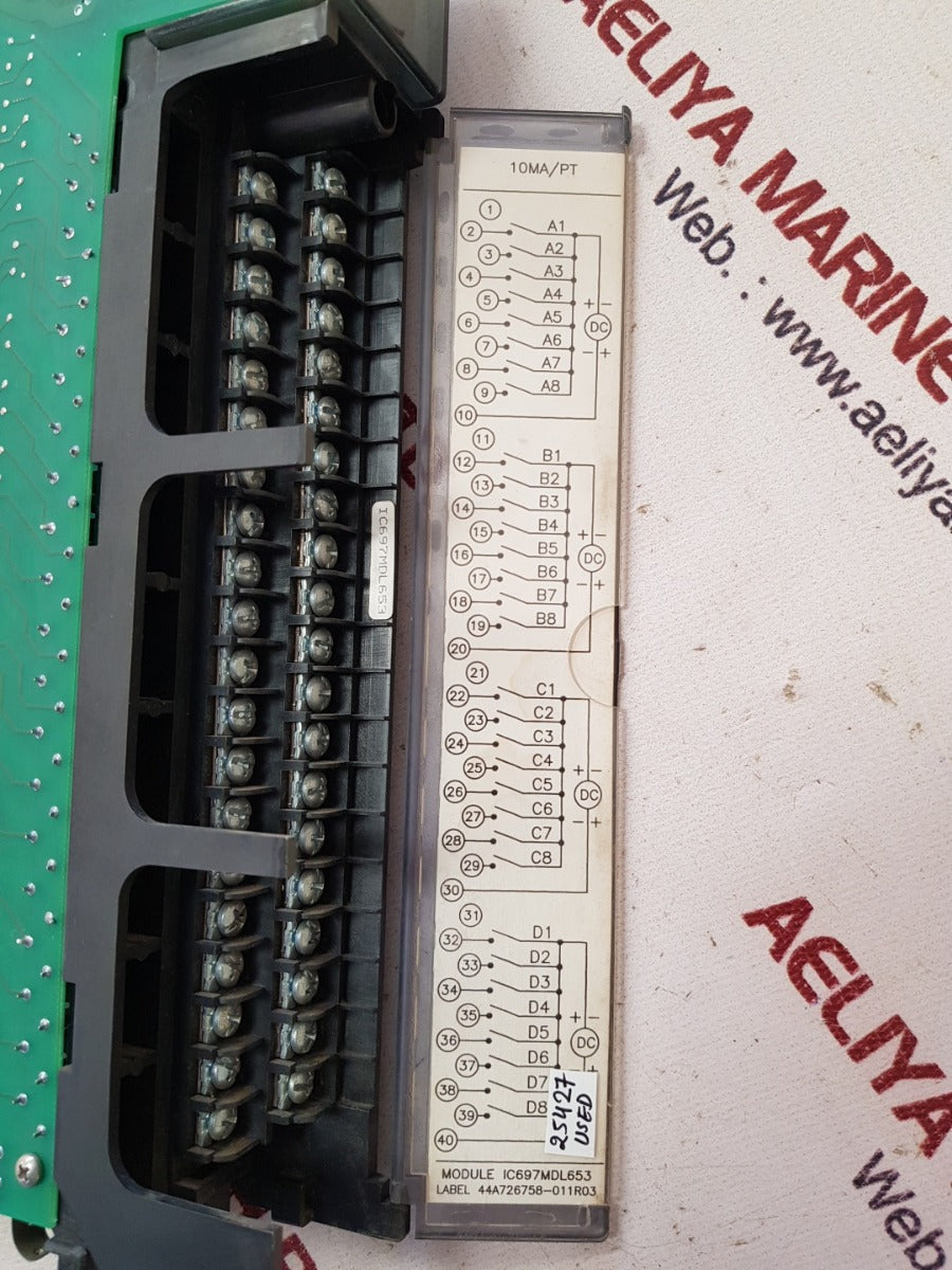 Ge fanuc ic697mdl653 input module 