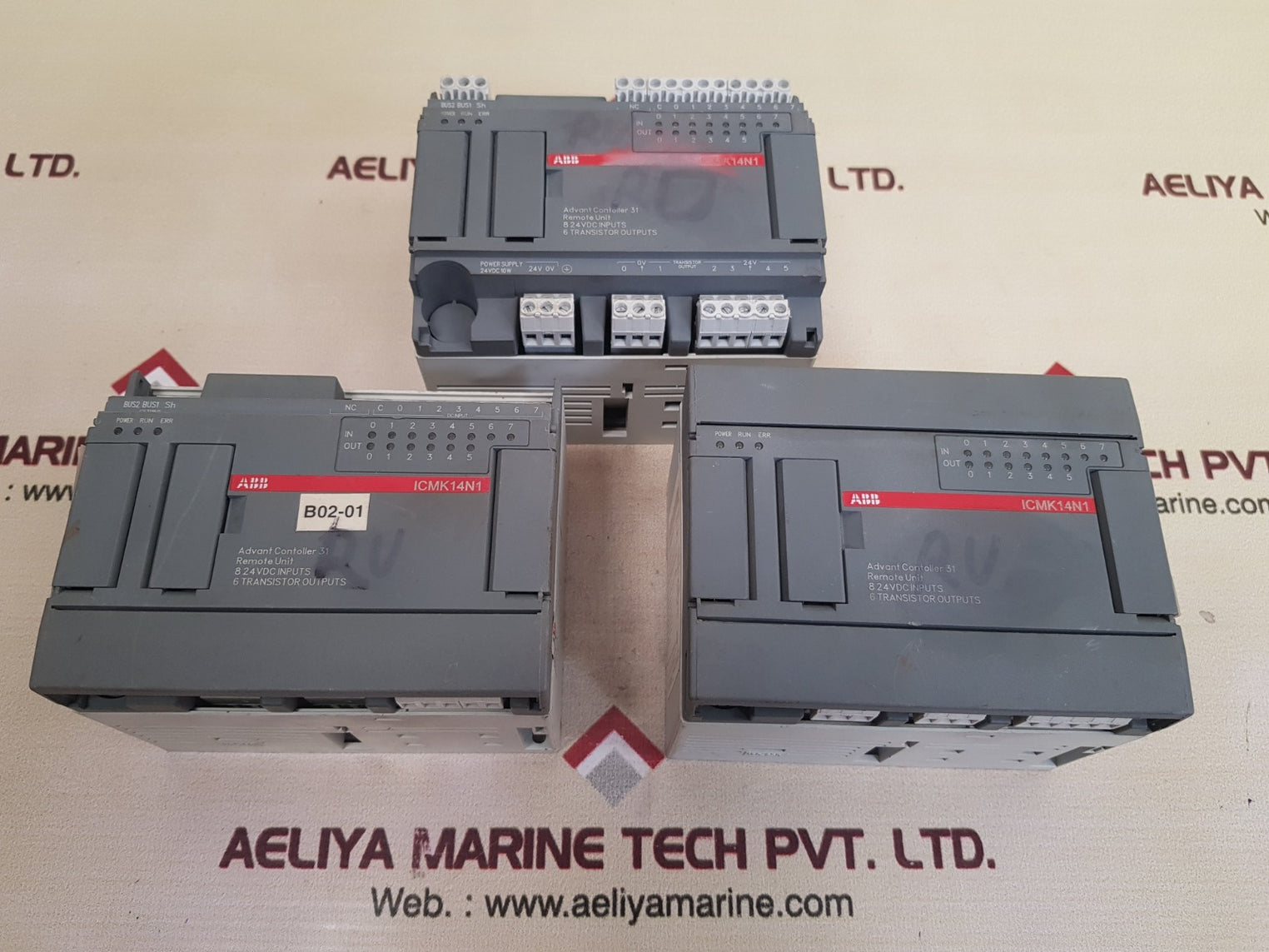 Abb icmk14n1-j13.0 controller 1sbp260052r1001 remote unit 