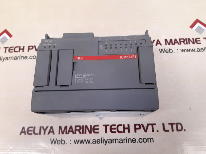 Abb icmk14f1-k10.0 advant controller 31 remote unit 1sbp260050r1001
