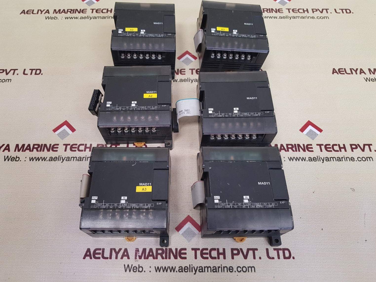 Omron cp1w-mad11 a/d d/a unit 