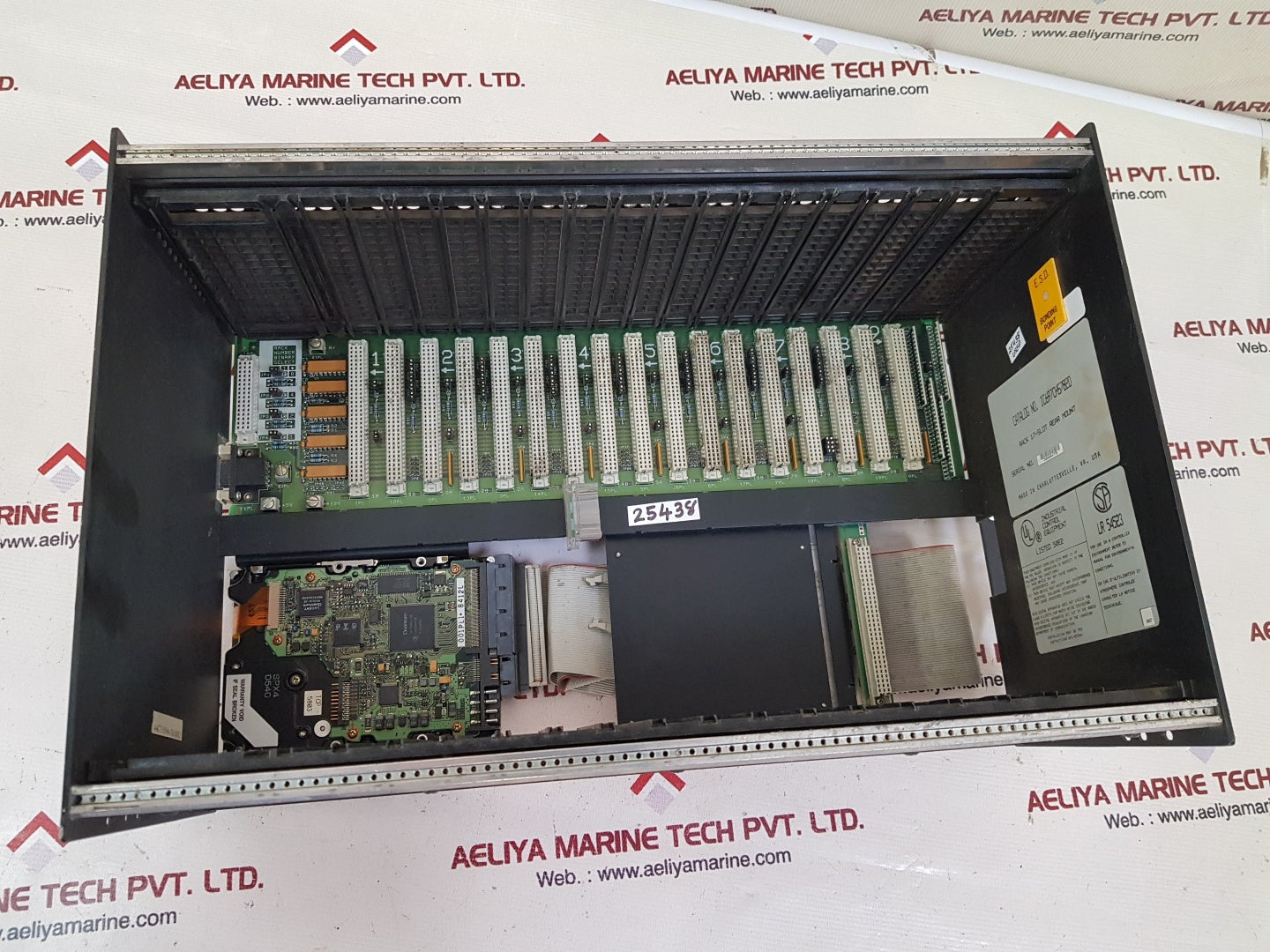 Ge fanuc ic697ch5782d rack 17-slot rear mount