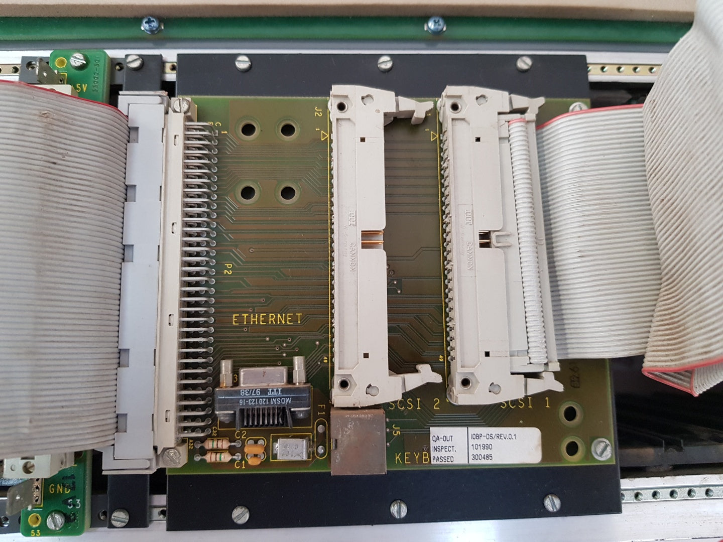 Ge fanuc ic697ch5782d rack 17-slot rear mount