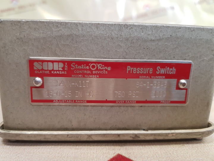 Sor 54nn-k117 pressure switch 