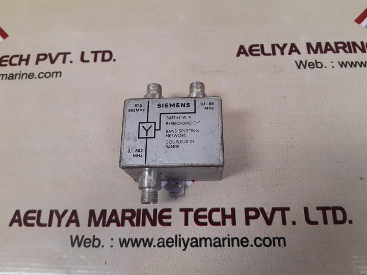 Siemens s43344-w-a band splitting network