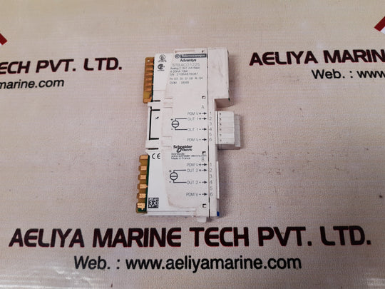 Telemecanique advantys stb aco 1225 analog c out 2ch basic