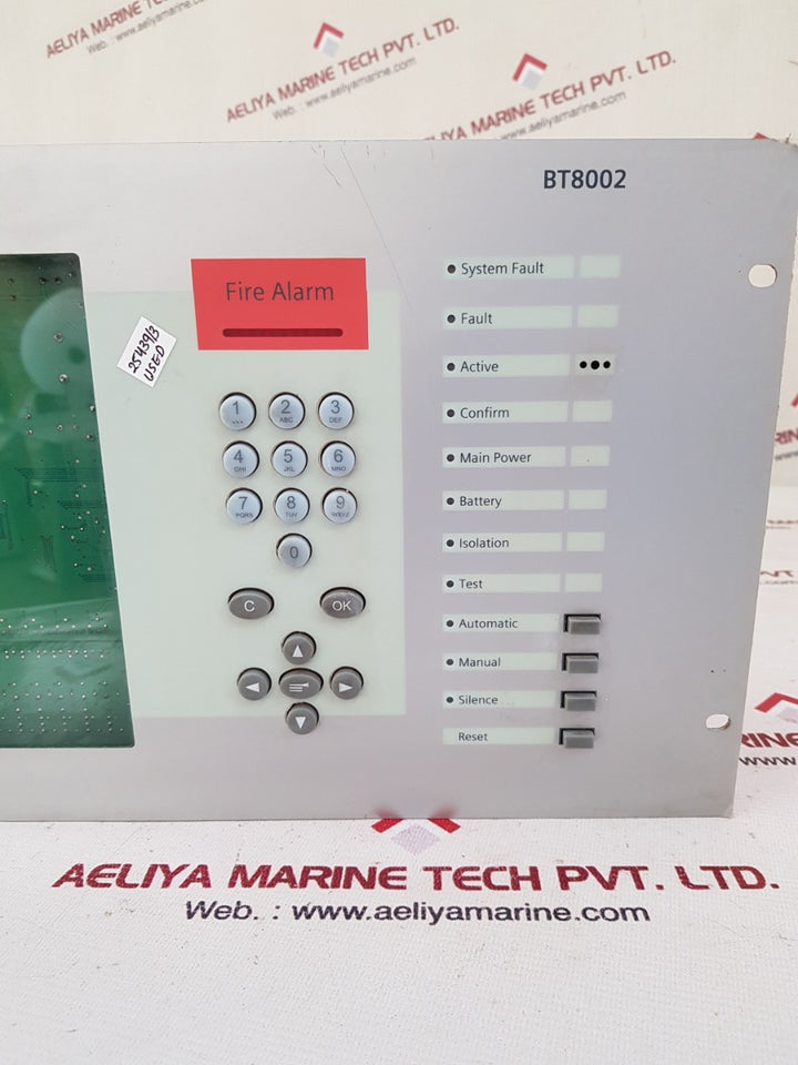 Siemens bt8002 operation terminal