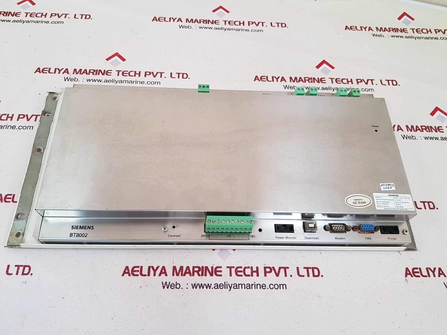 Siemens bt8002 operation terminal