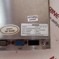Siemens bt8002 operation terminal