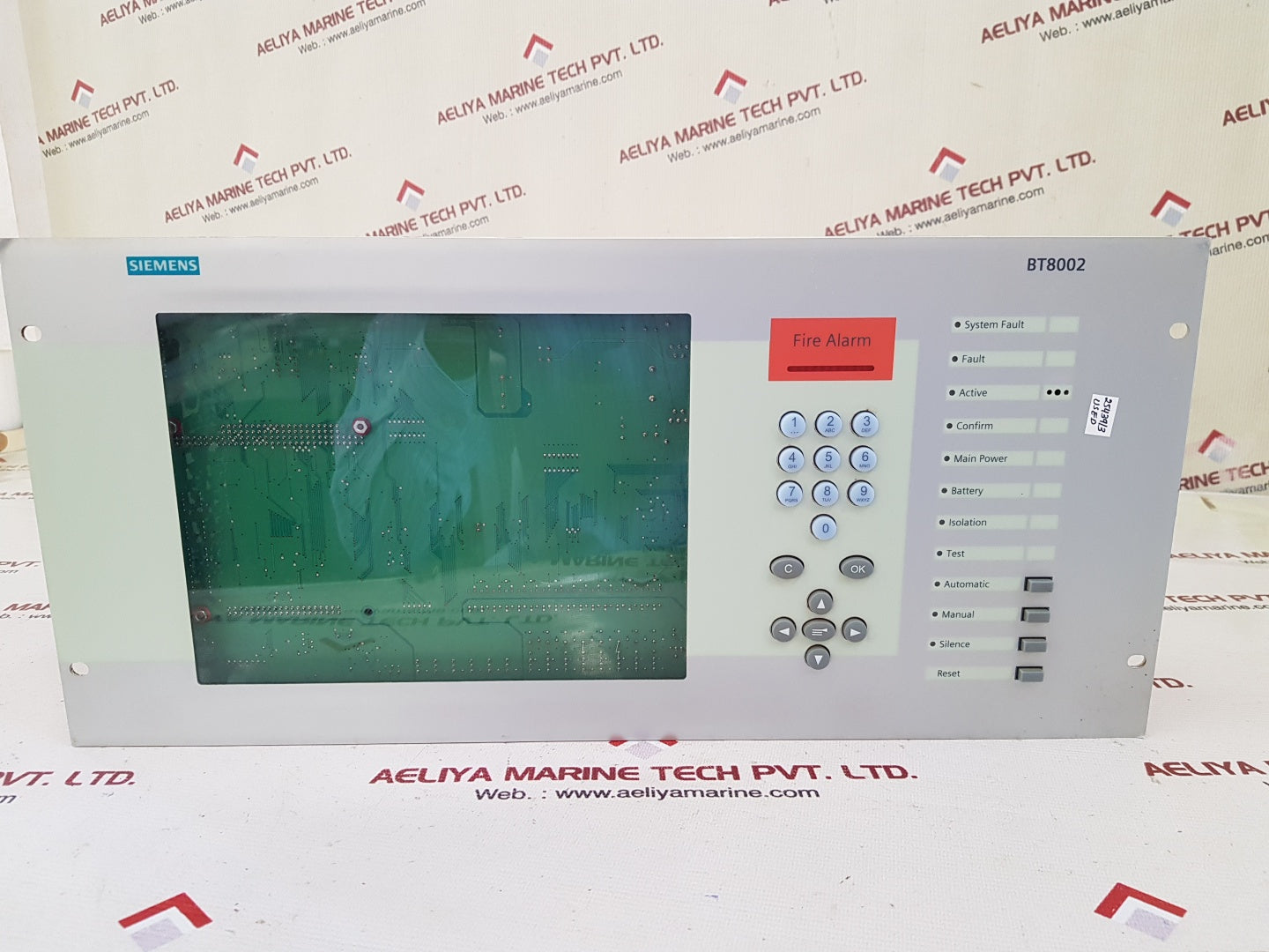 Siemens bt8002 operation terminal