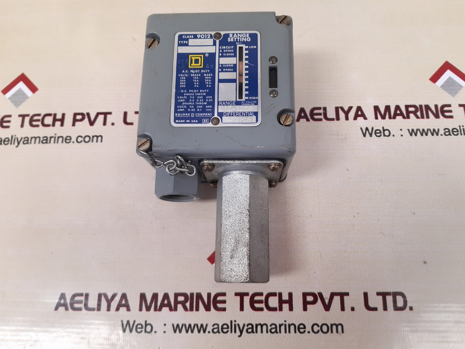 Square d acw2 differential pressure switch