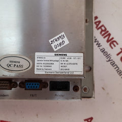 Siemens bt8002 operation terminal