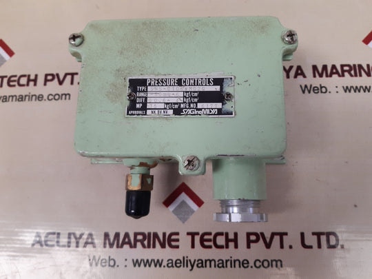 Saginomiya sns-c106wm02q pressure controls