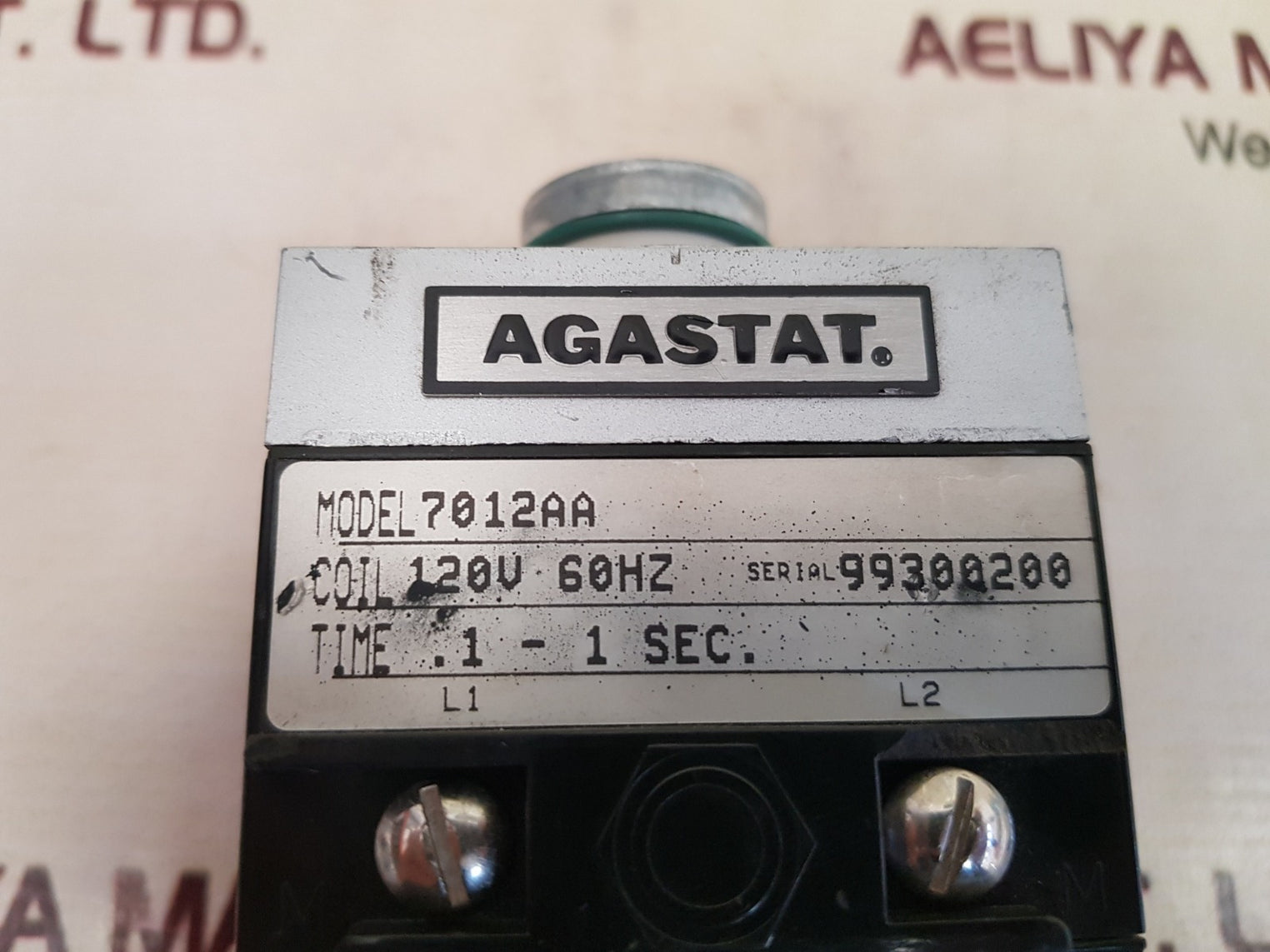 Agastat 7012aa timing relay
