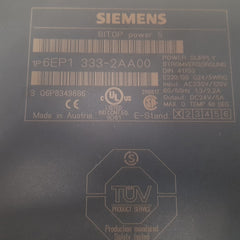 Siemens sitop power 5 6ep1333-2aa00 power supply 