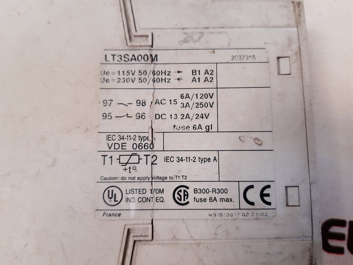 Telemecanique lt3sa00m protection relay
