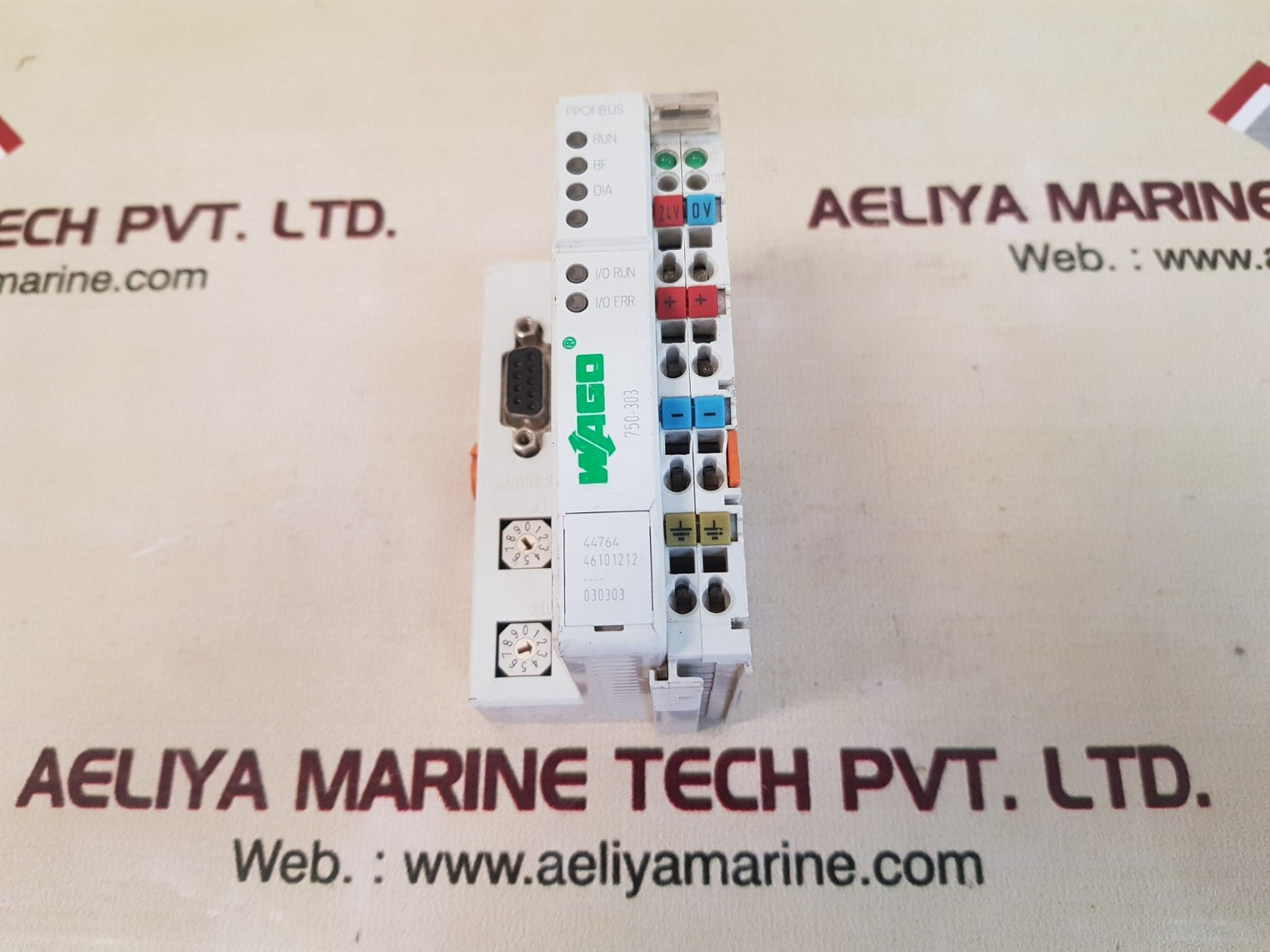 Wago 750-303 profibus dp/fms 12 mbd