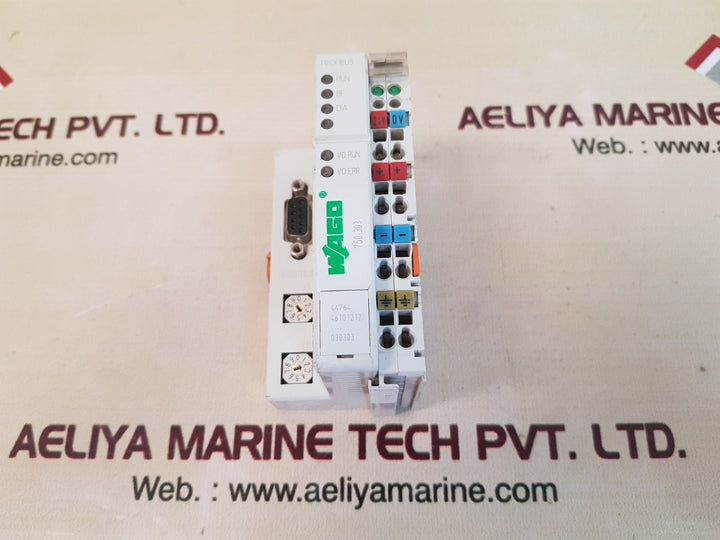 Wago 750-303 profibus dp/fms 12 mbd