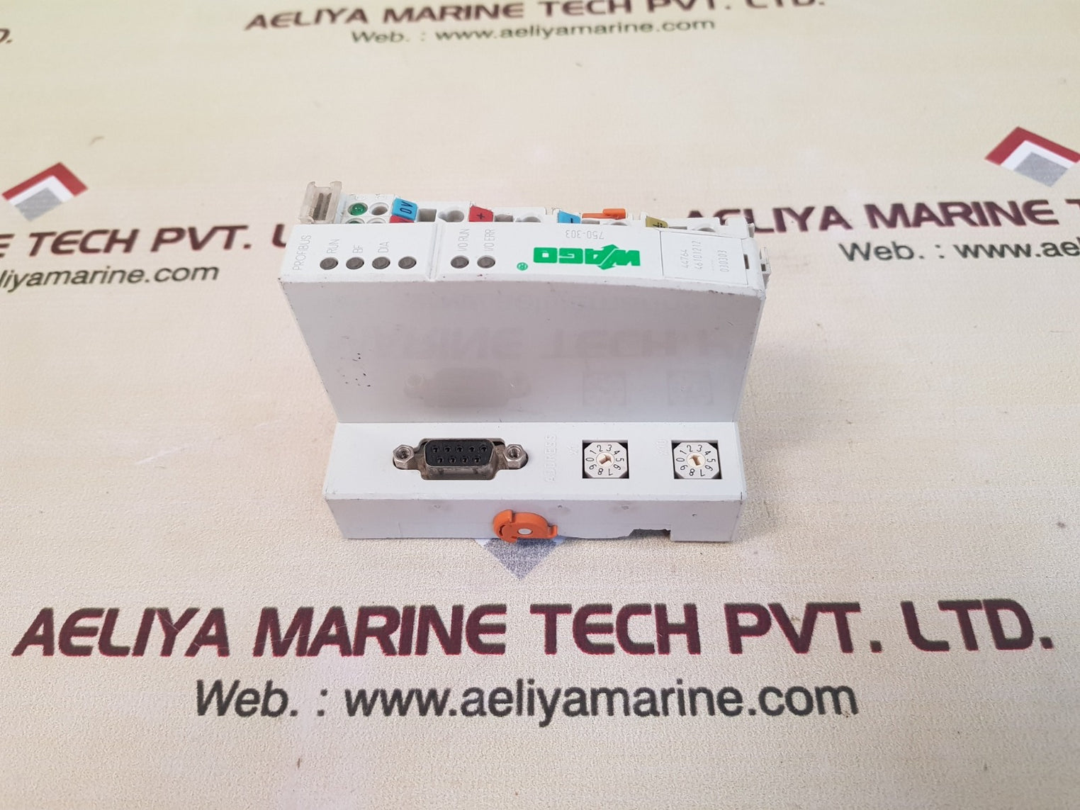 Wago 750-303 profibus dp/fms 12 mbd