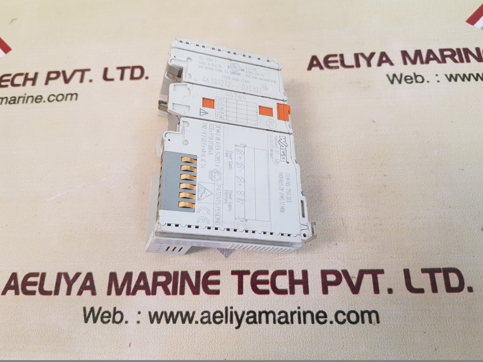 Wago 750-303 profibus dp/fms 12 mbd