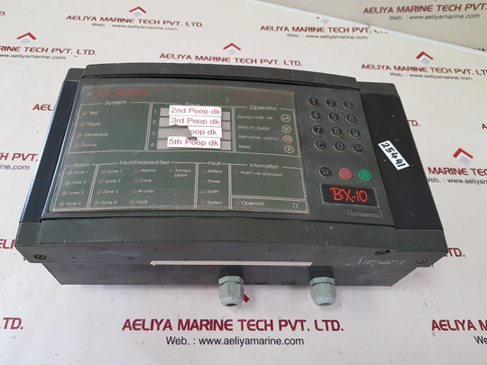 Autronica bx-10 fire alarm control panel