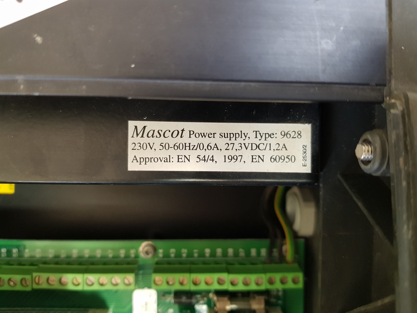 Autronica bx-10 fire alarm control panel