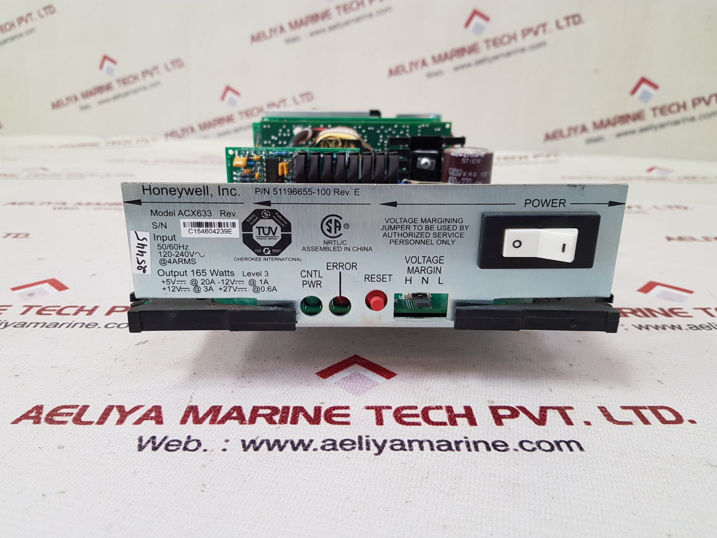 Honeywell acx633 power supply module 51196655-100  rev.e