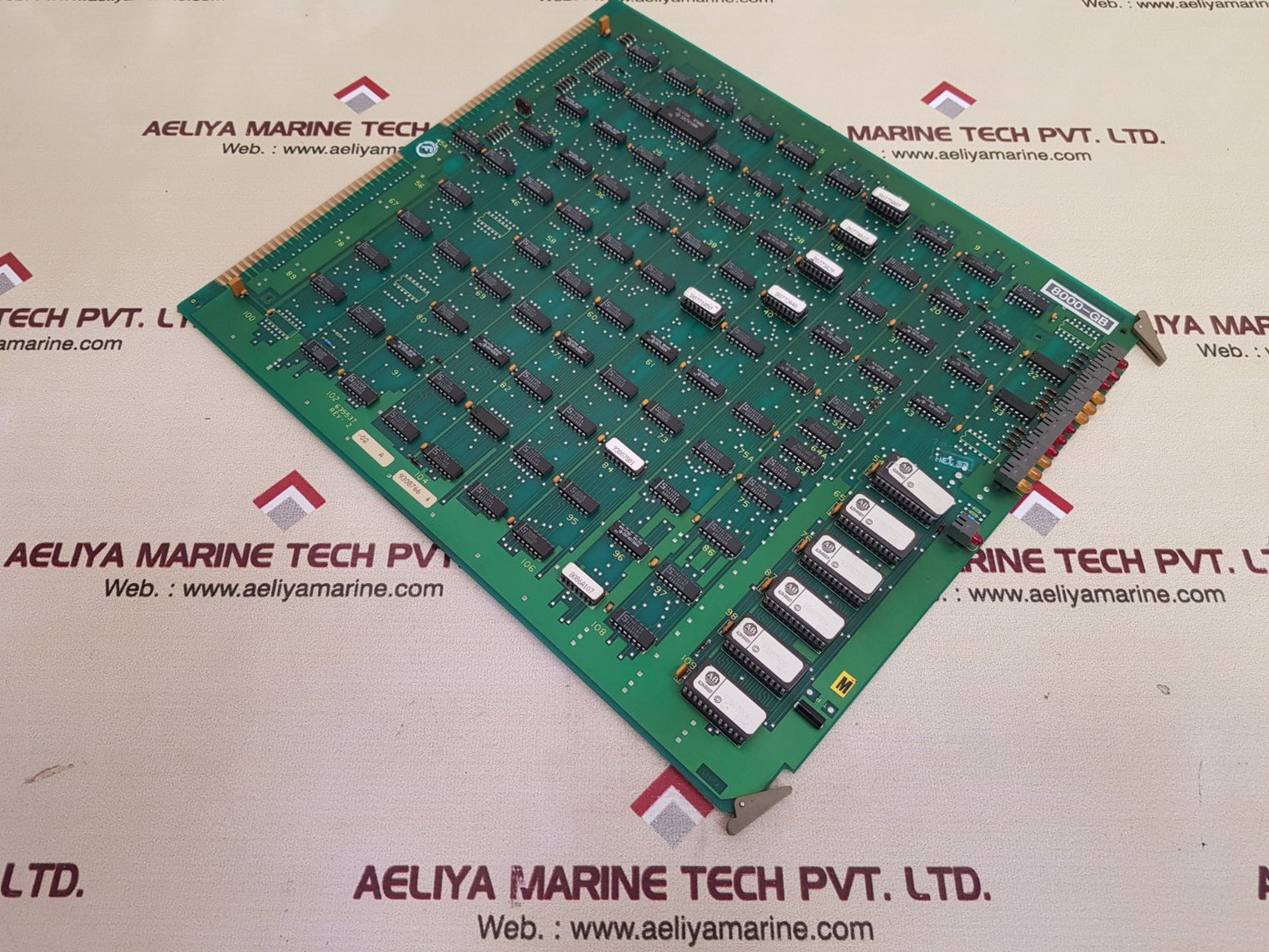 Allen-bradley 635537 rev-2 control board 8000-gb