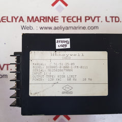 Honeywell dc3005-0-000-1-fm-0111 high limit temperature controller