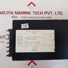 Honeywell dc3005-0-000-1-fm-0111 high limit temperature controller