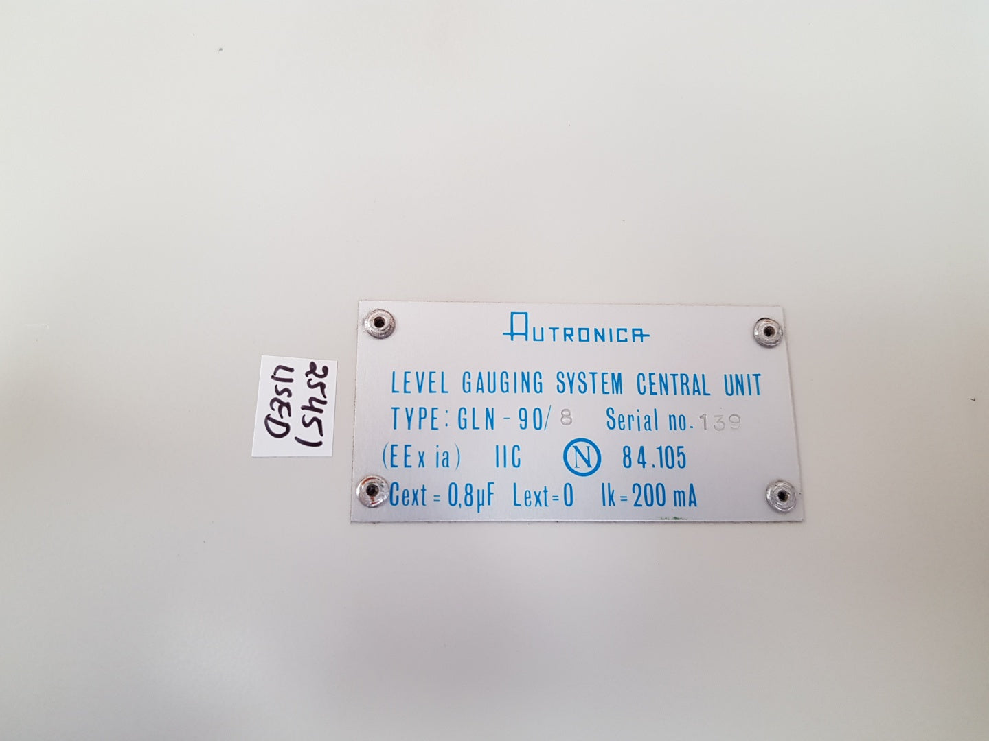 Kongsberg/Autronica gll-90,glk-90,glk-90a,glr-92a,glr-90a module rack 