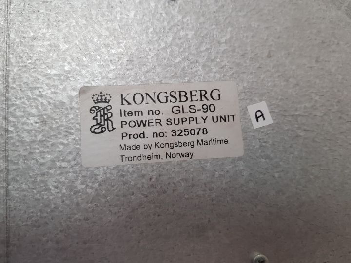 Kongsberg gl-90 power supply unit gls-90