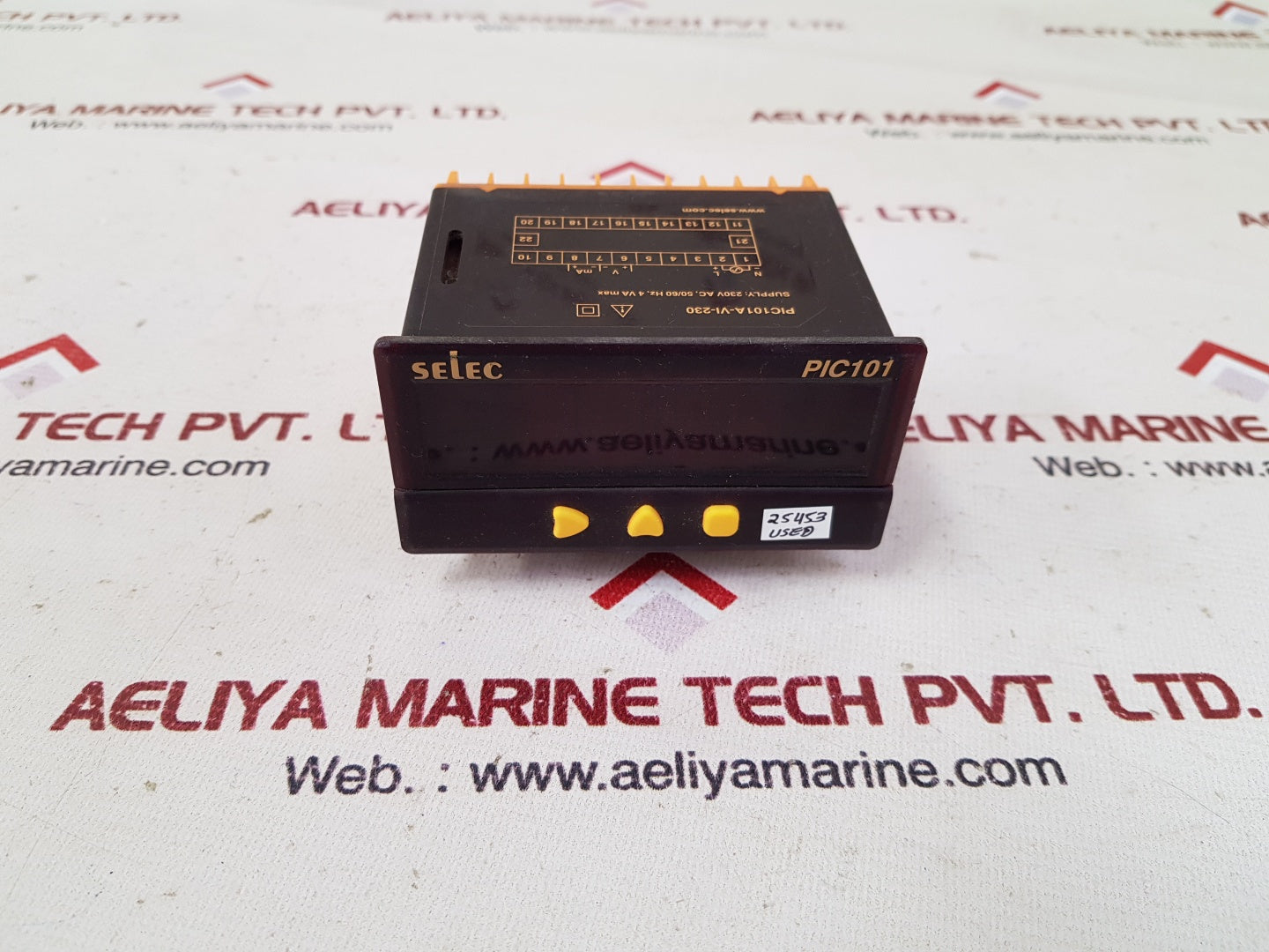 Selec pic101a-vi-230 process indicator 230v 