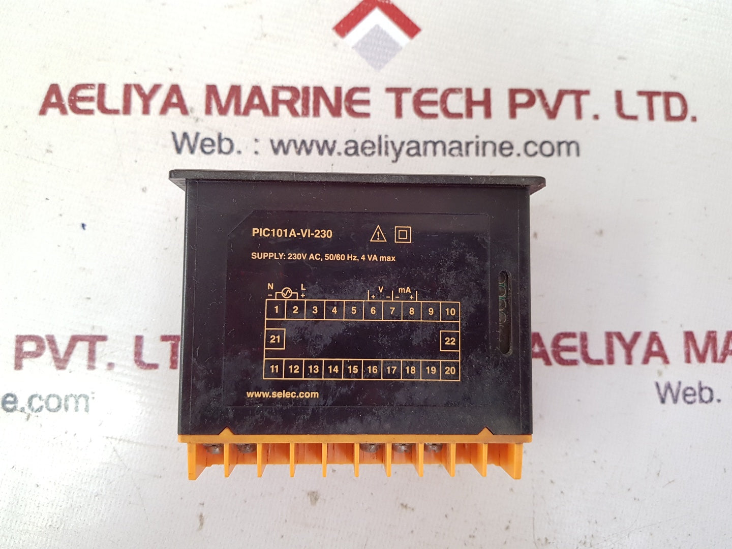Selec pic101a-vi-230 process indicator 230v 