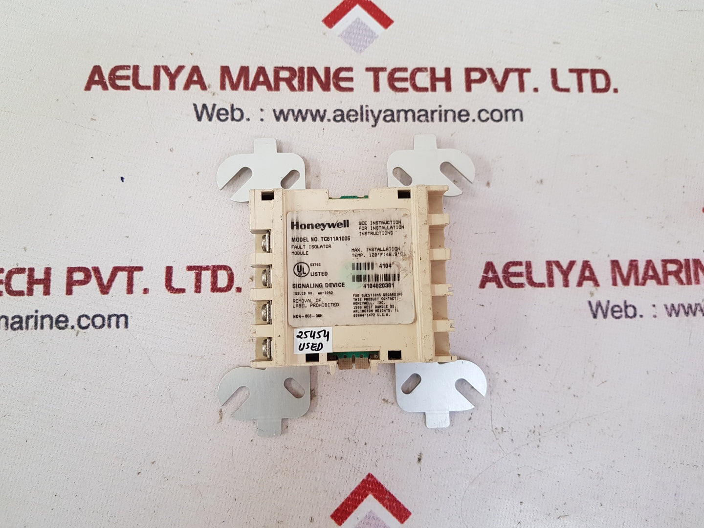 Honeywell tc811a1006 fault isolator module – Aeliya Marine Tech®