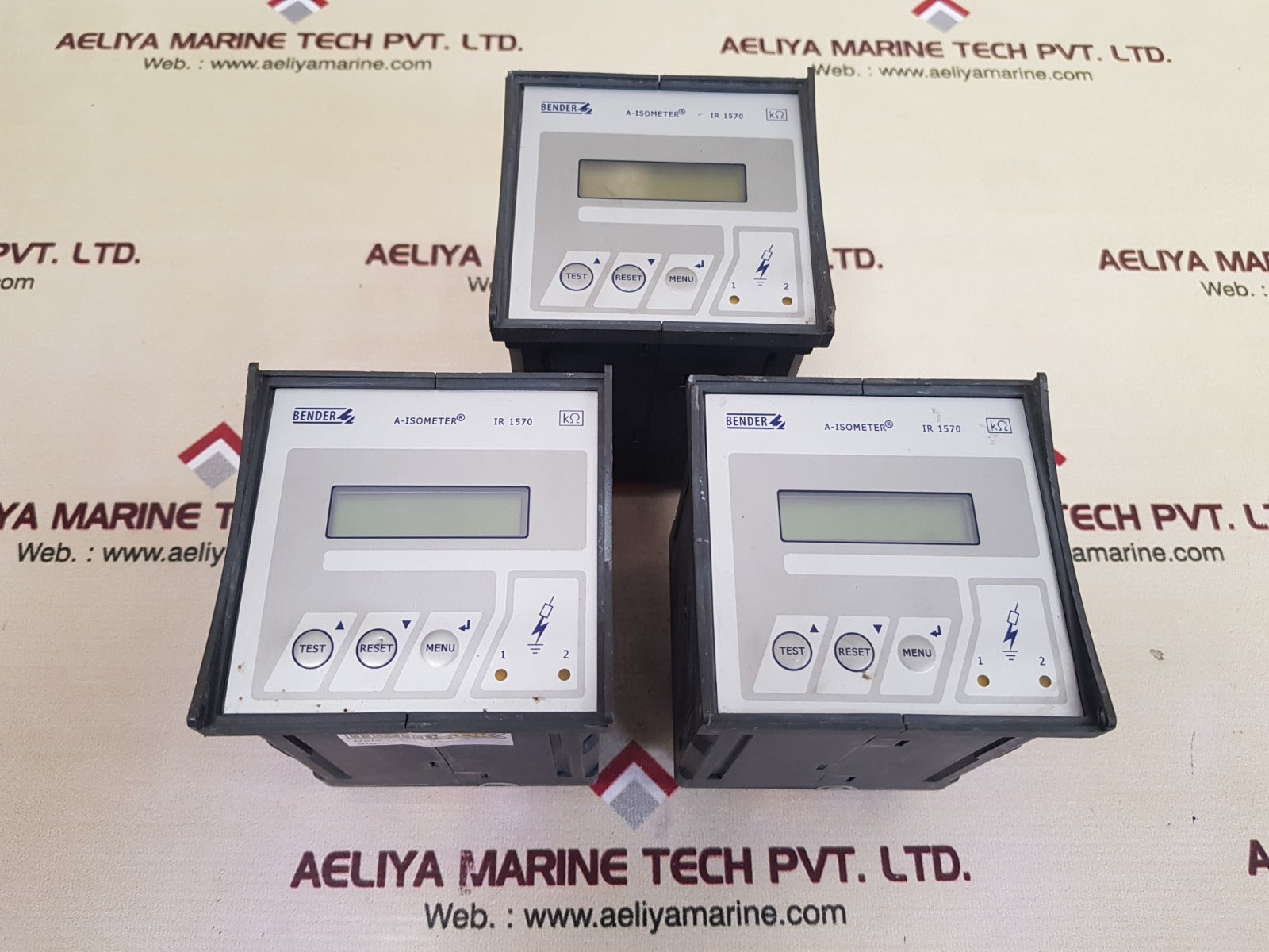 Bender Ir1570W-435 Insulation Monitoring Device B91044000W Relay Ac 230 ...
