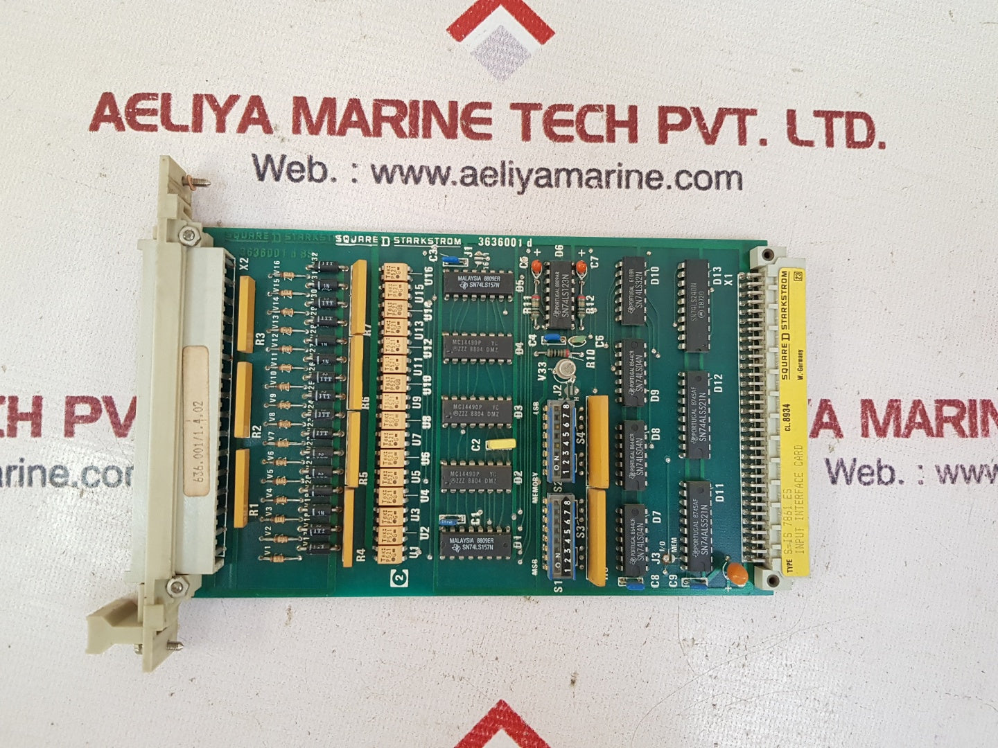 Square D s-is 7861 es input interface card