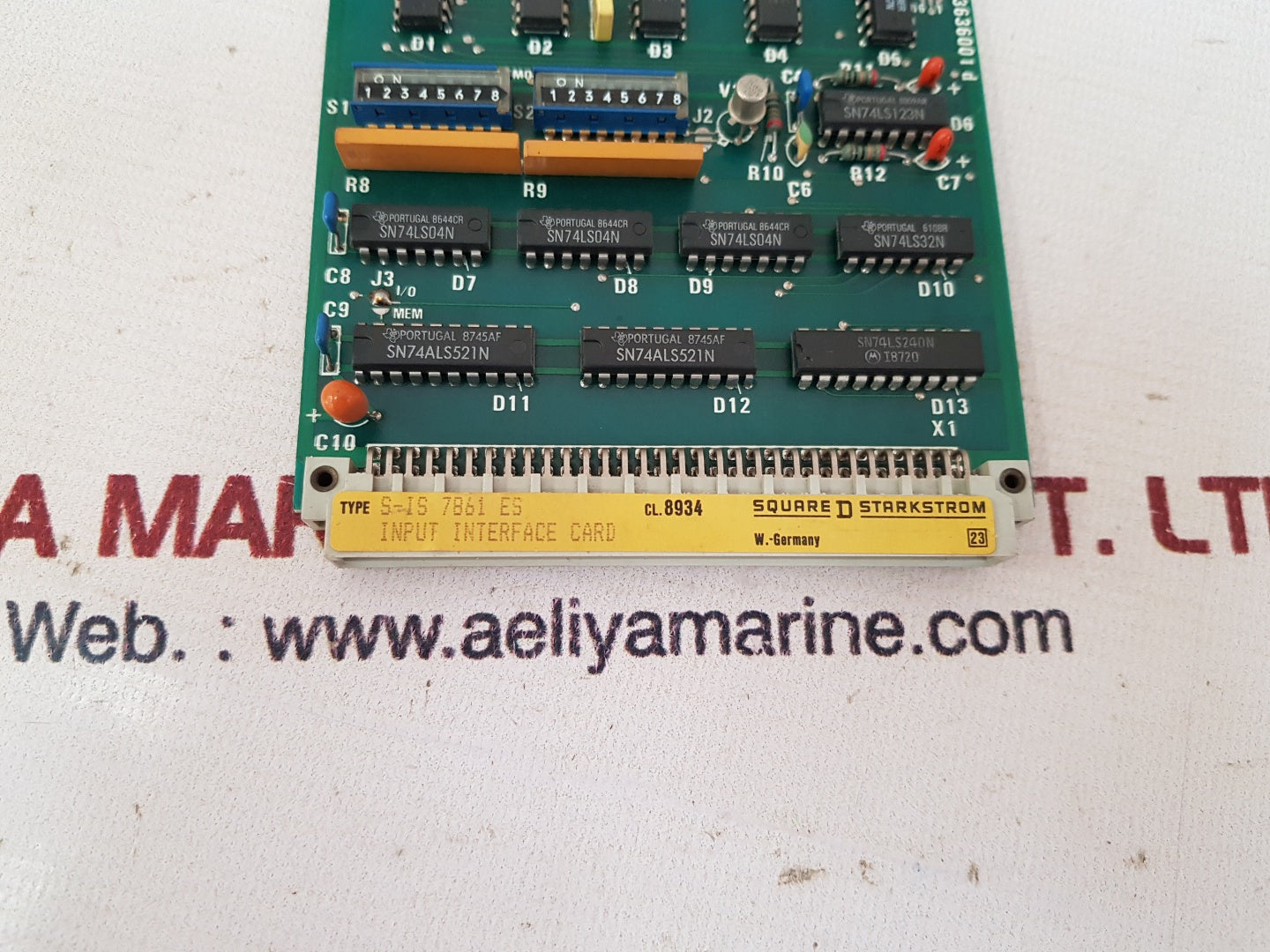 Square D s-is 7861 es input interface card