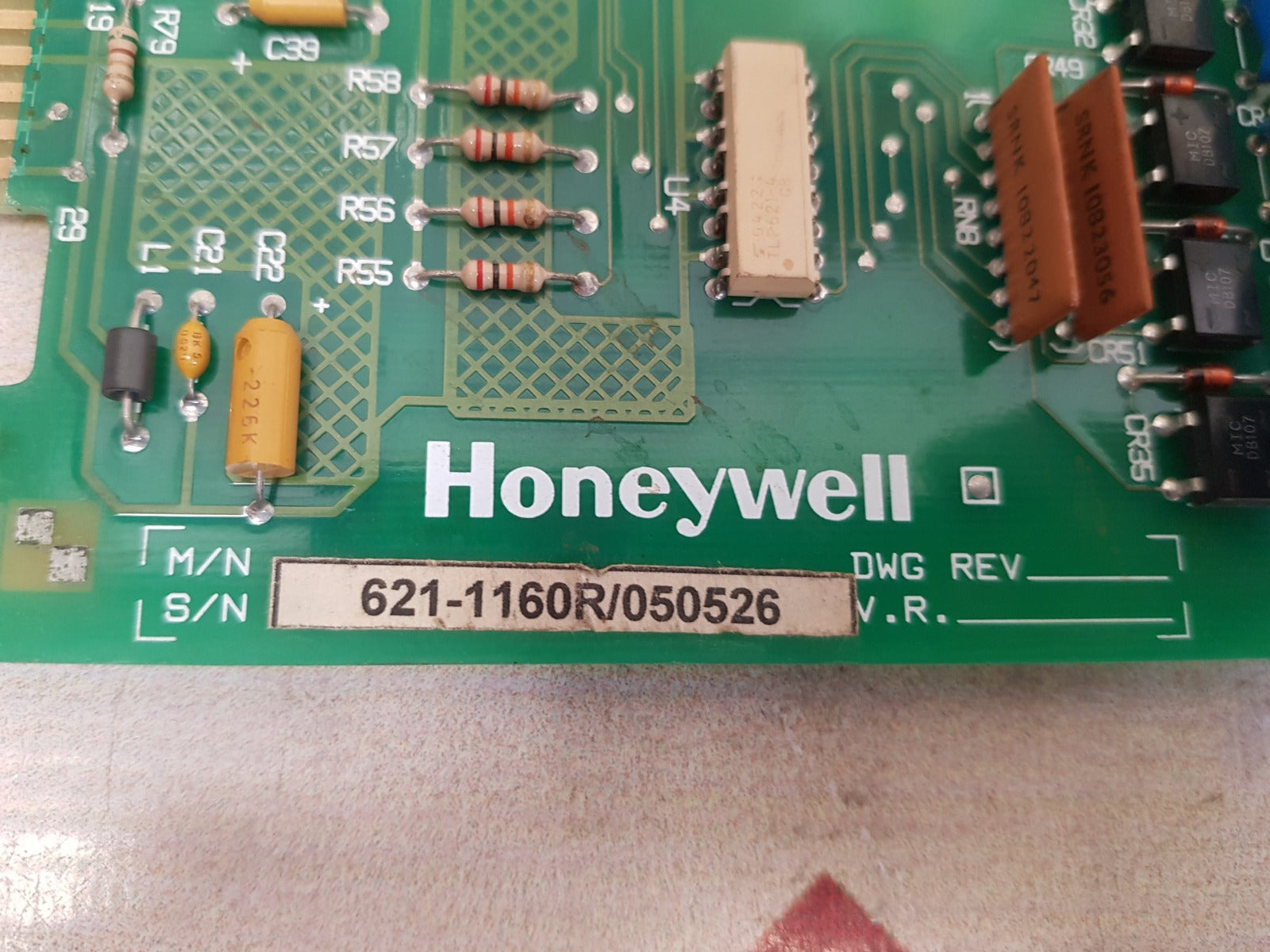 Honeywell 621-1160r input module 115vac