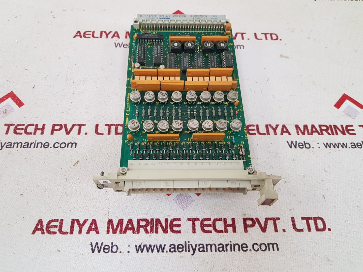 Wiedeg elektronik 2925451 output board 636.023/1.1.01