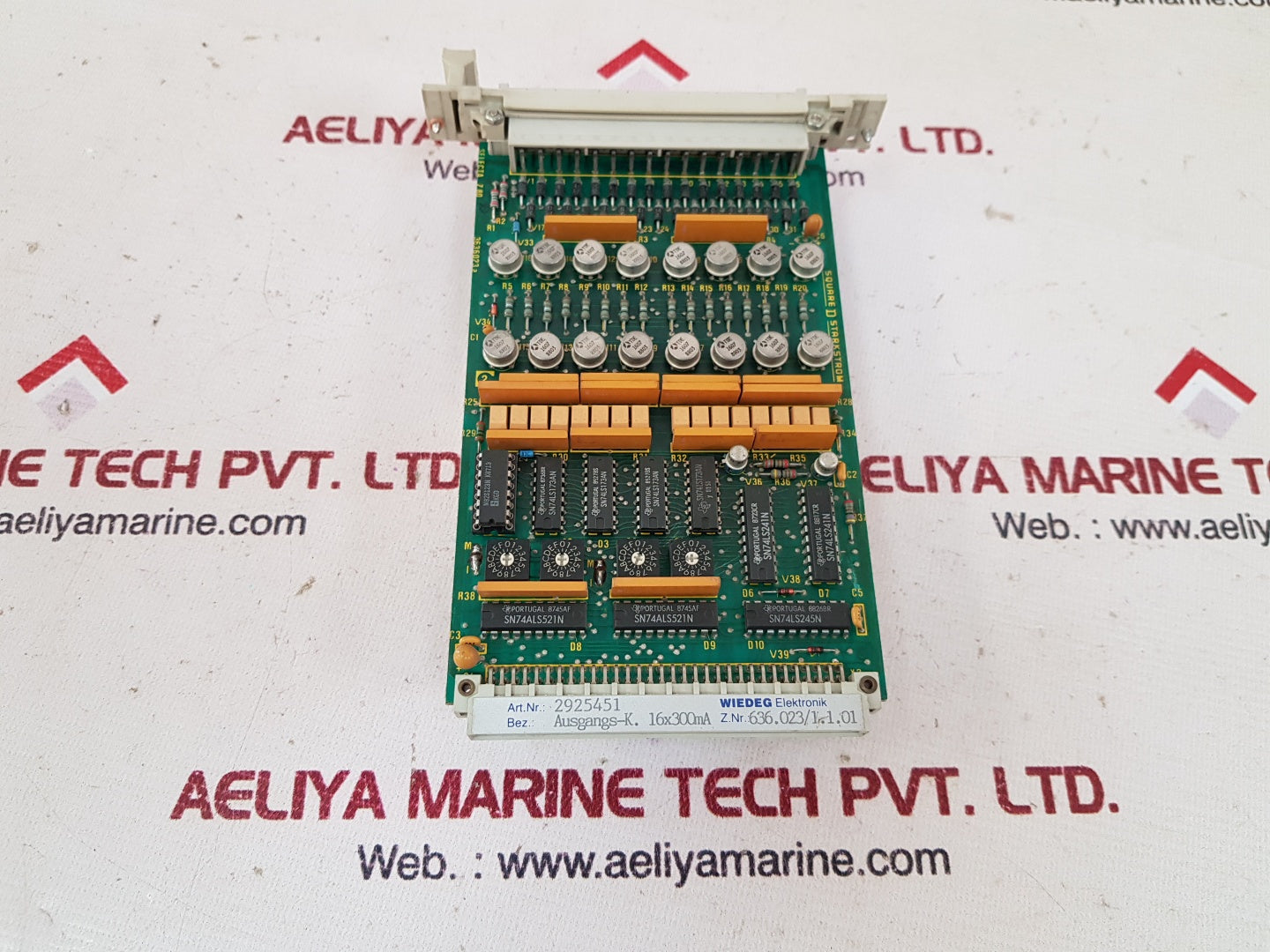 Wiedeg elektronik 2925451 output board 636.023/1.1.01