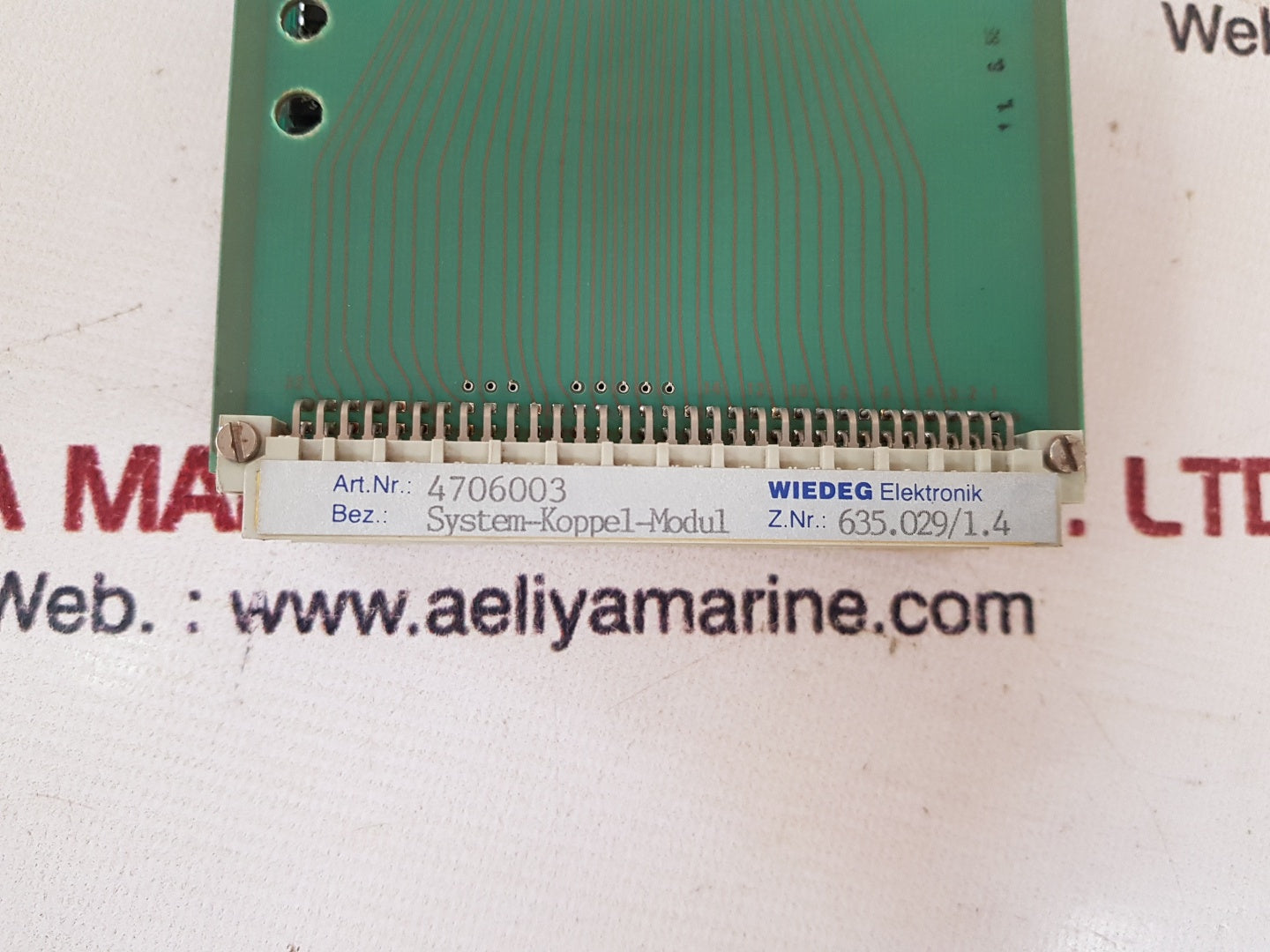 Wiedeg elektronik 4706003 system coupling module 635.029/1.4