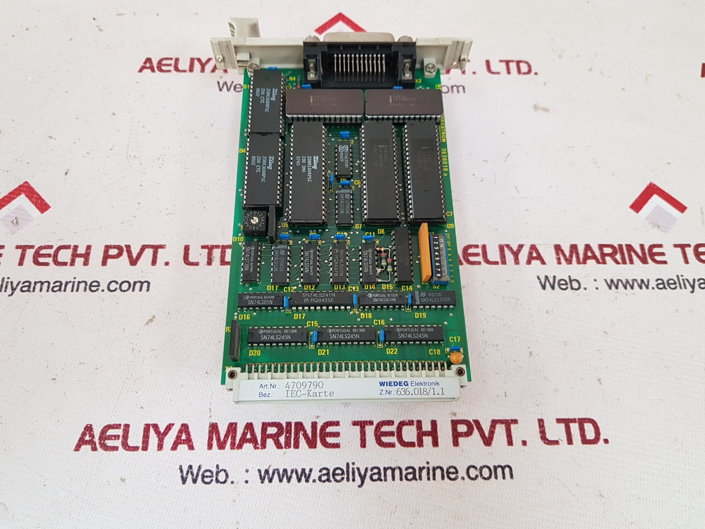 Wiedeg elektronik 4709790 iec card 636.018/1.1