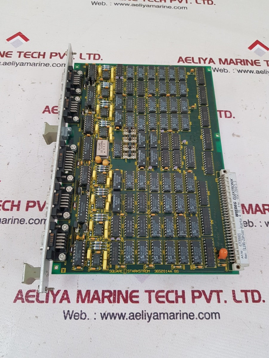 Wiedeg elektronik 4709981 pcb card 652.014/1.1
