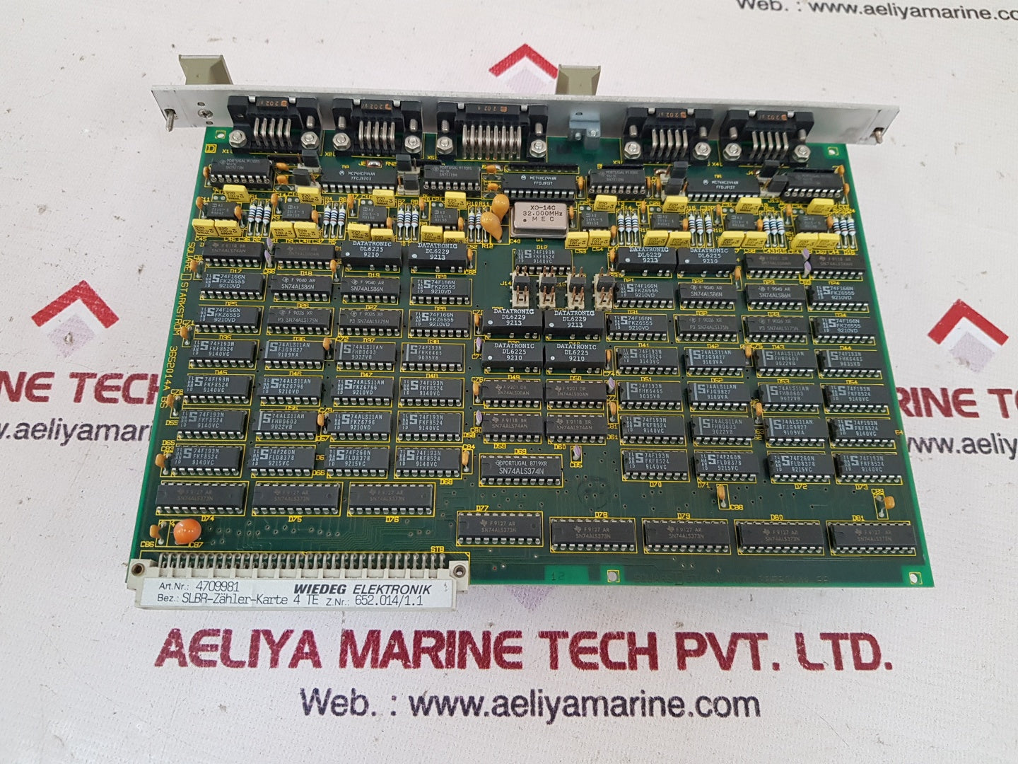 Wiedeg elektronik 4709981 pcb card 652.014/1.1
