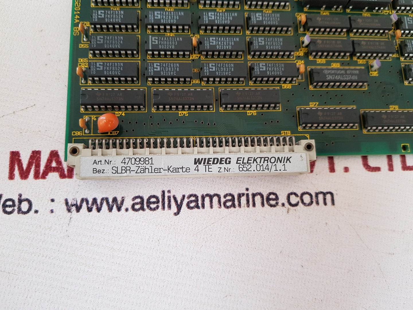 Wiedeg elektronik 4709981 pcb card 652.014/1.1