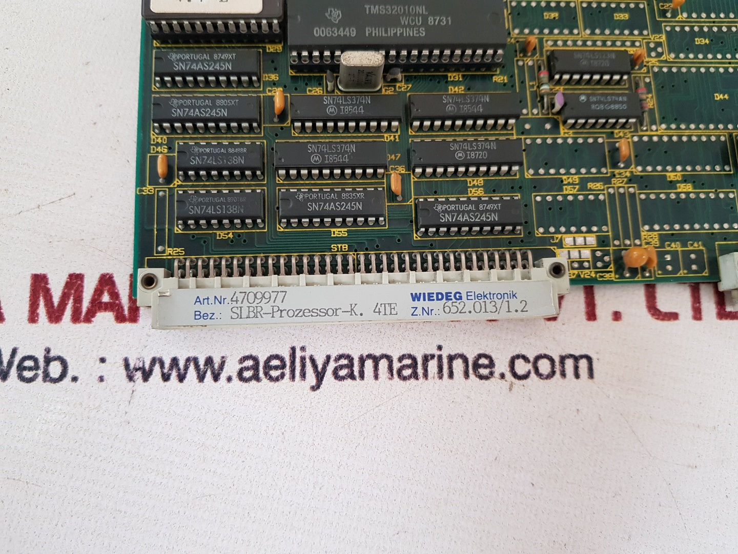 Wiedeg elektronik 4709977 slbr-processor board 652.013/1.2