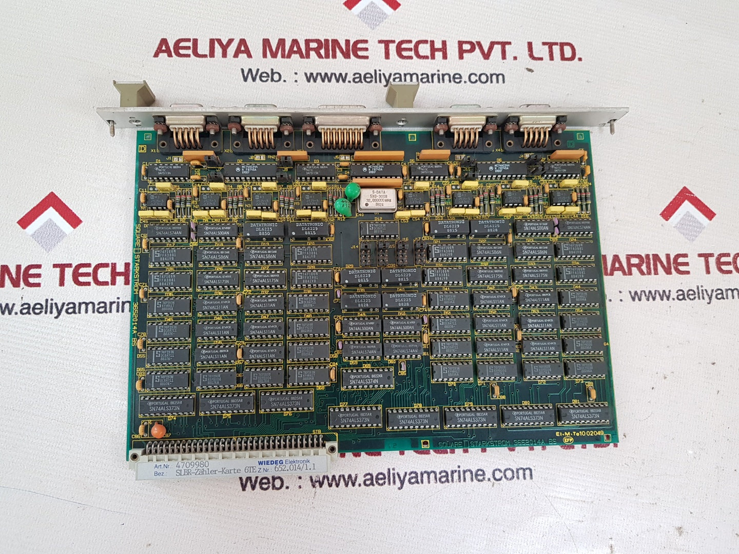 Wiedeg elektronik 4709980 slbr counter card 652.014/1.1