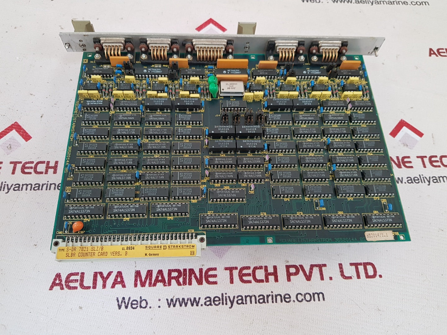 Square D s-dr 7821 slz/b slbr counter card